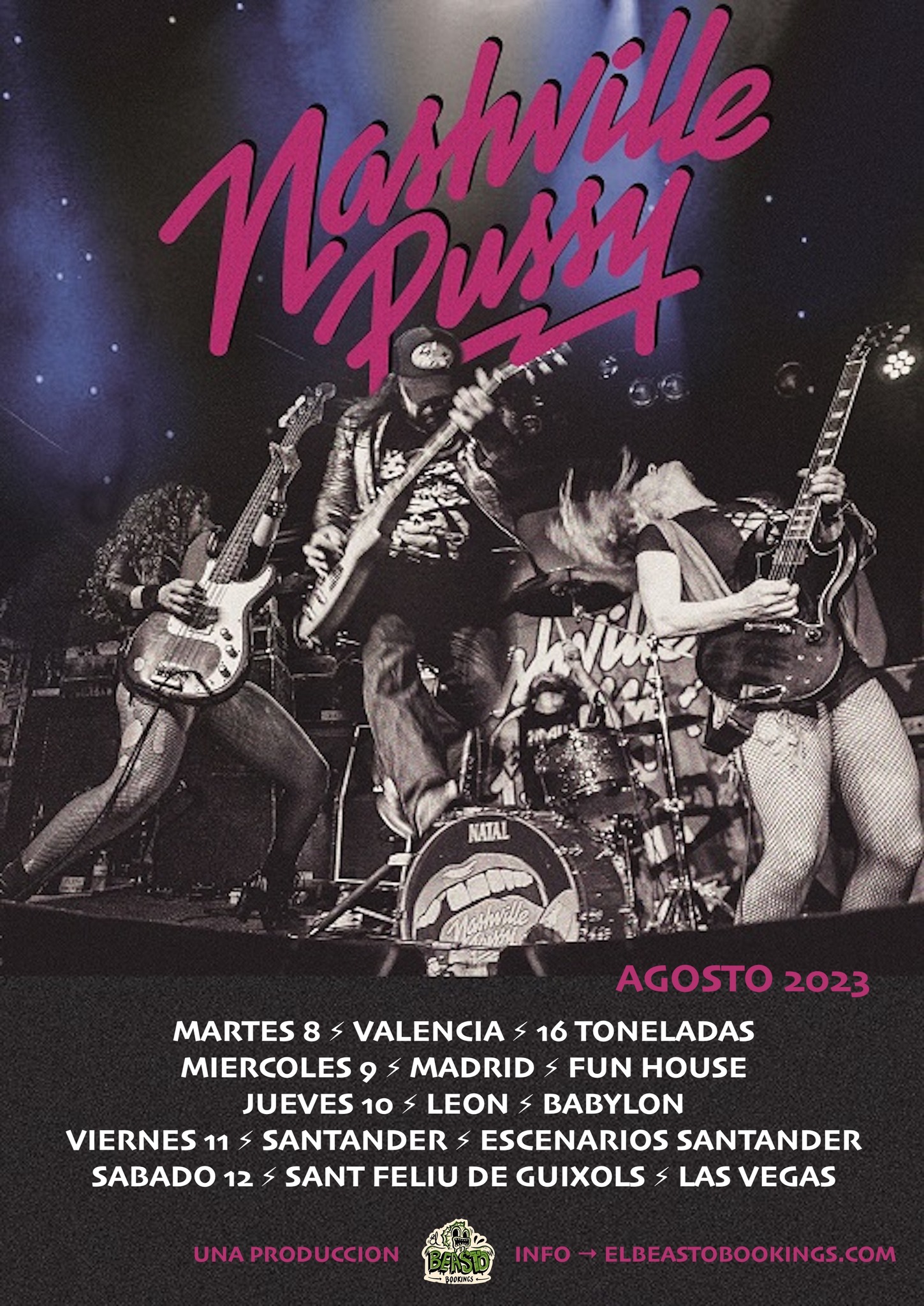 nashville pussy españa 2023 archivos Dirty Rock Magazine