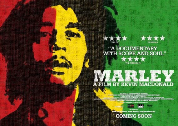 "Marley", 2012 de Kevin Macdonald. Documental-Film sobre Bob Marley.