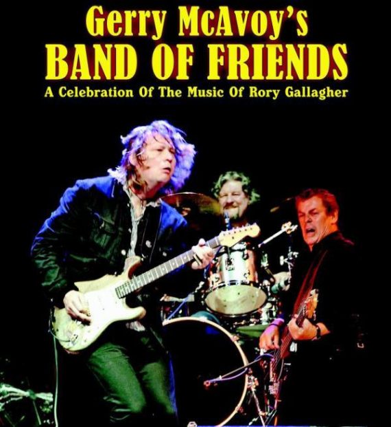 Gerry McAvoy "Band of Friends". Tributo Rory Gallagher, España 2012, Las Palmas, Vitoria, Madrid, Villava y Elorrio