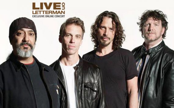 Soundgarden King Animal desde el Live on Letterman en el Ed Sullivan Theatre de Nueva York