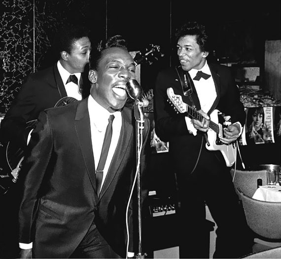 Wilson Pickett y Jimi Hendrix