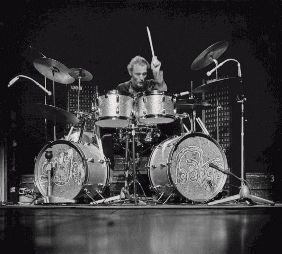 Ginger Baker en el ciclo Leyendas con Estrella en Madrid