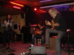 JORGE PARDO, JOSEMI CARMONA, CARLES BENAVENT SALA CLAMORES MADRID 