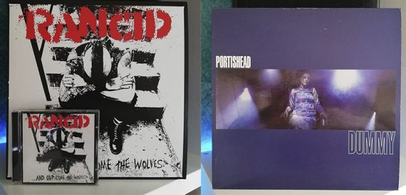 Rancid ...And Out Come the Wolves Portishead Dummy disco