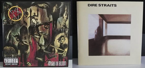 Slayer Reign in Blood Dire Straits Dire Straits disco