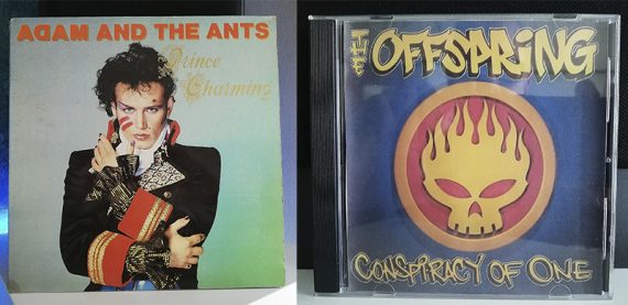 Adam & The Ants Prince Charming The Offspring Conspiracy of One disco