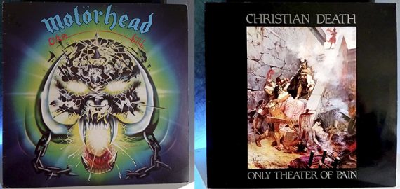 Motörhead Overkill Christian Death Only Theater of Pain disco