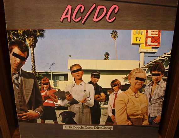 ACDC Dirty Deeds Done Dirt Cheap disco