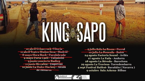 King Sapo gira 2021