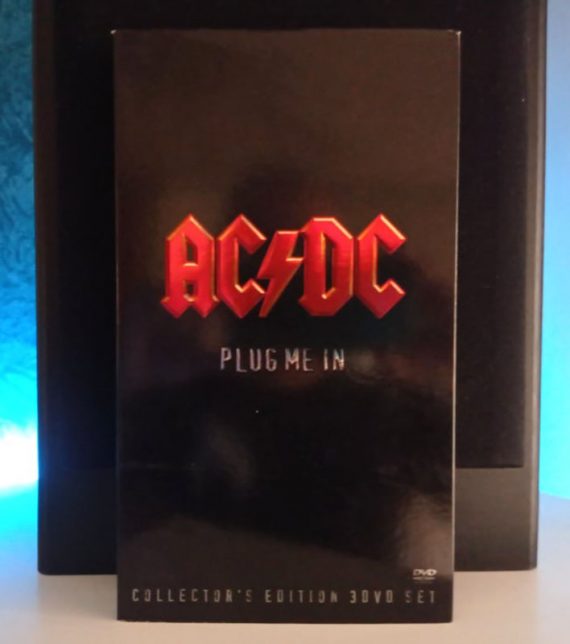 ACDC Plug me in disco box set caja