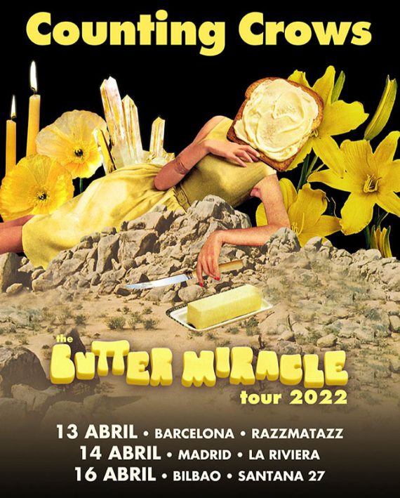 Counting Crowes presentarán Butter Miracle Suite One en España