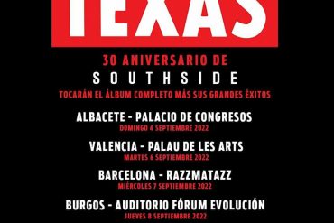 Texas gira Southside España 2022