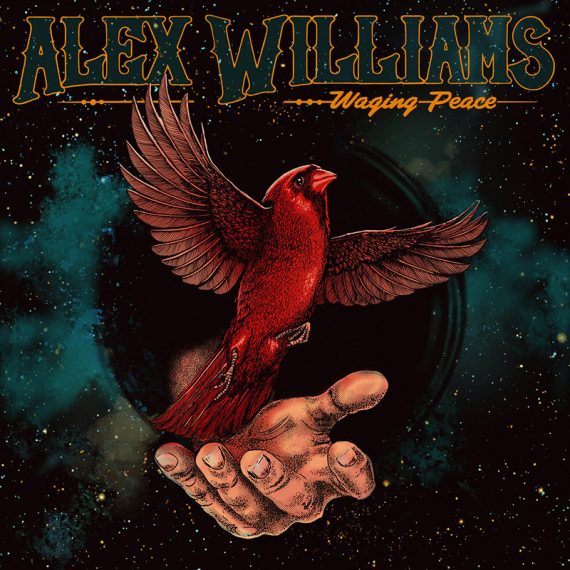 Alex Williams lanza nuevo disco, Waging Peace