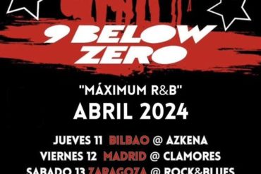 Nine Bellow Zero Gira España 2024