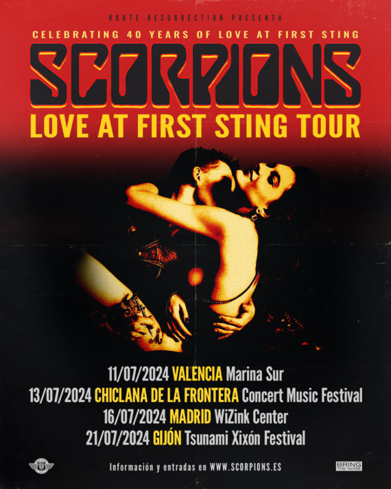 Scorpions "Gira España 2024-Love At First Sting Tour"