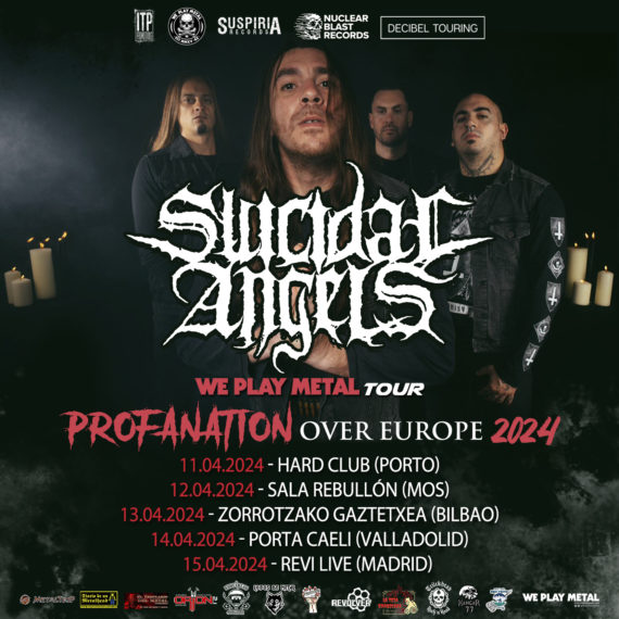 Suicidal Angels "Gira España-Portugal 2024"