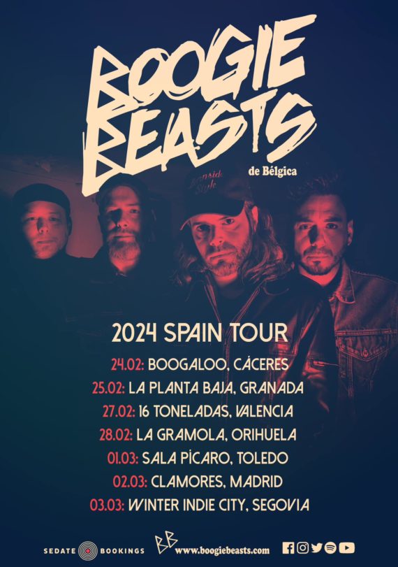 Boogie Beasts Gira España 2024