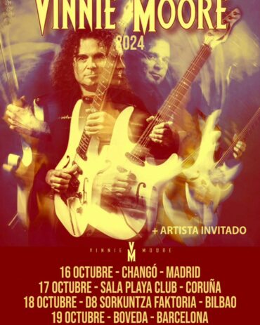 Vinnie Moore España 2024