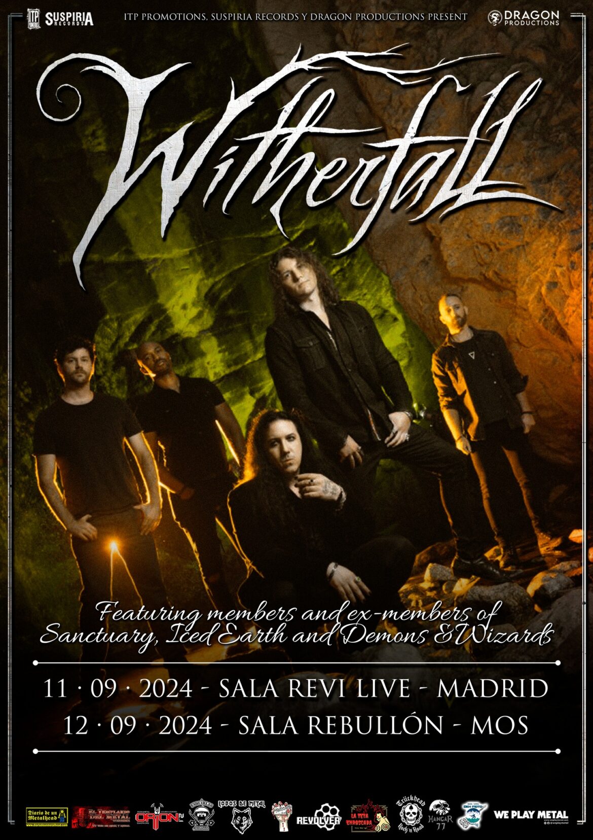 Witherfall España 2024