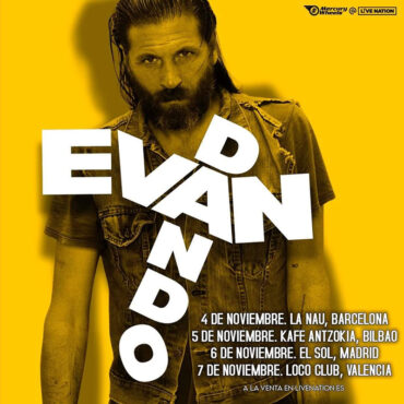 Evan Dando nos visita en noviembre