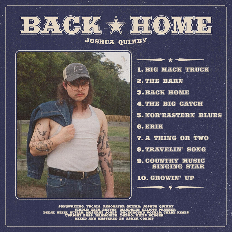 Joshua Quimby lanza nuevo álbum, Back Home