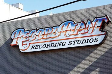 Adiós a los estudios Record Plant en Los Angeles