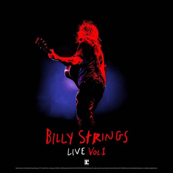 Billy Strings lanza su primer disco en directo, Billy Strings Live Vol. 1