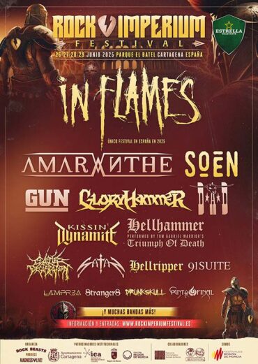 Rock Imperium festival 2025 cartel