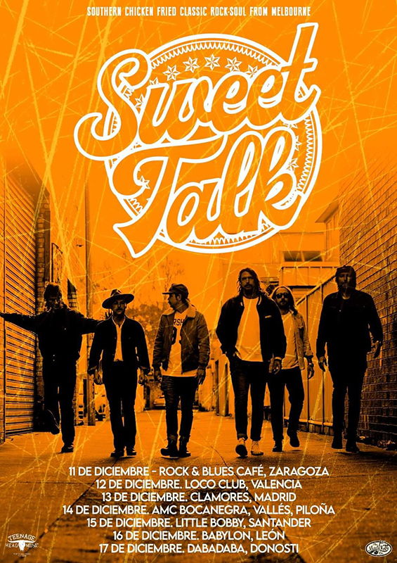 Sweet Talk anuncian su primera gira en diciembre