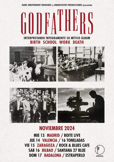 The Godfathers anuncian gira para interpretar Birth School Work Death