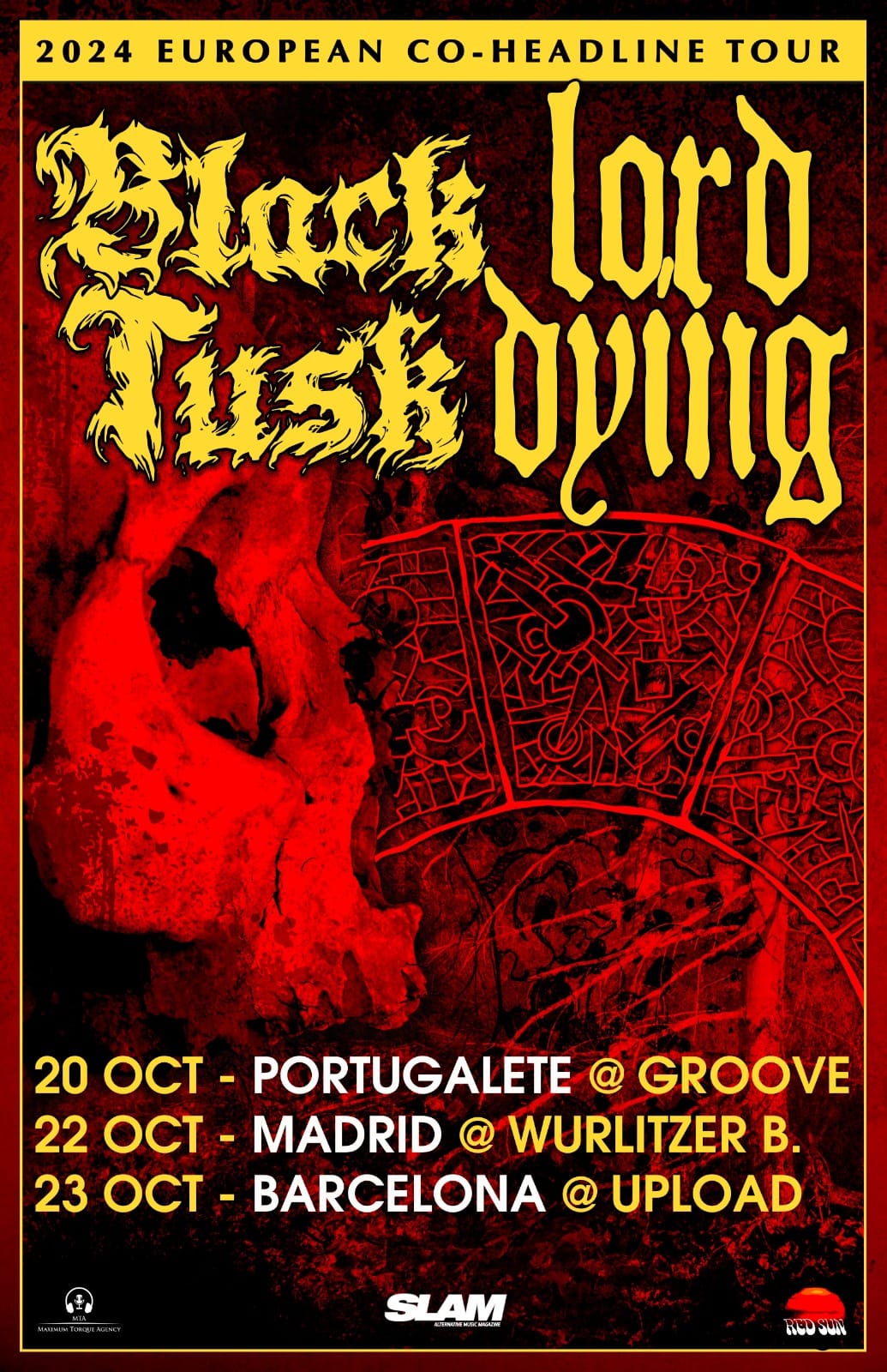 Black Tusk Lord Dying Gira España 2024