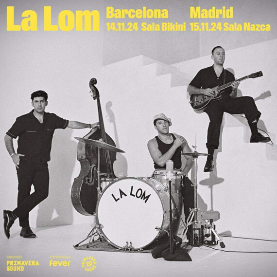 LA LOM lanzan su álbum debut que escucharemos en Barcelona y Madrid en noviembre