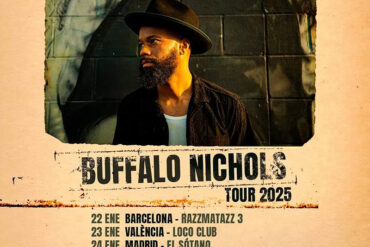 Buffalo Nichols anuncia gira española en enero para presentar The Fatalist 2025