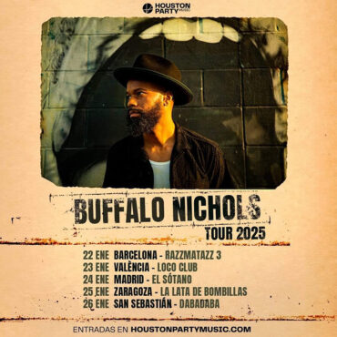 Buffalo Nichols anuncia gira española en enero para presentar The Fatalist 2025