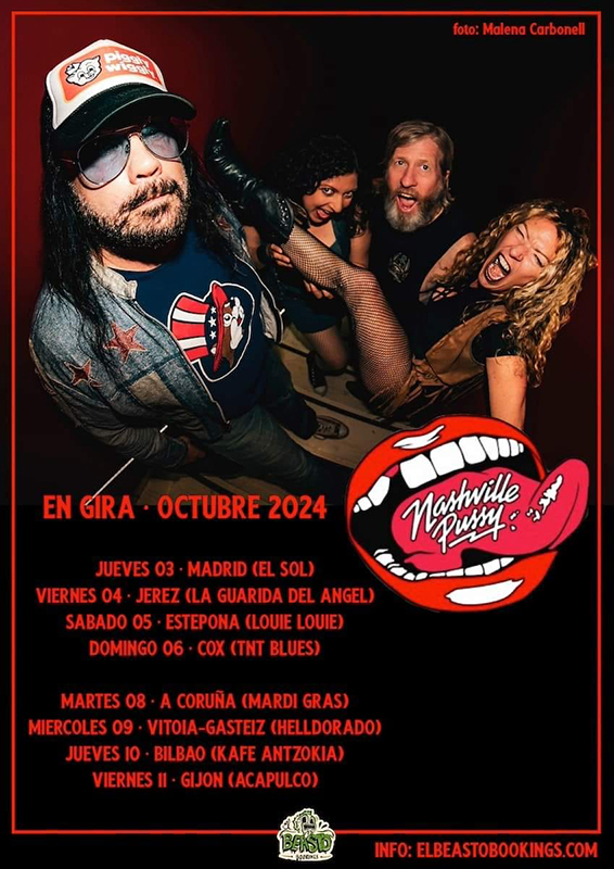 Nashville Pussy vuelven en octubre 2024