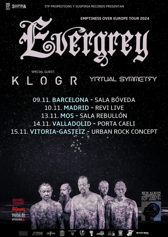 Evergrey Gira España 2024