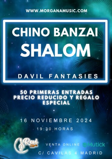 Chino Banzai-Shalom-Davil Fantasies-Madrid