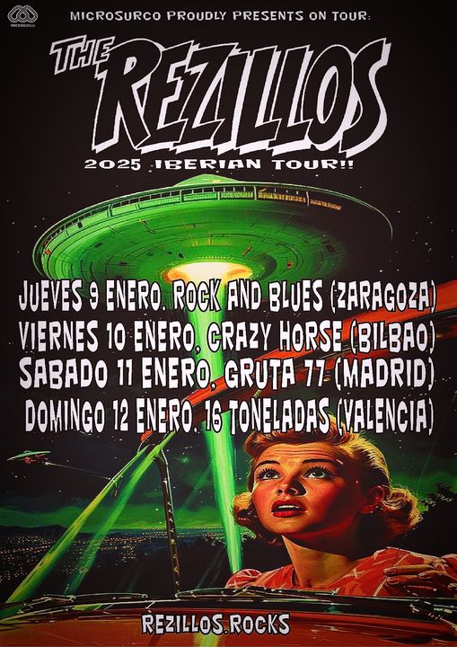 The Rezillos Gira España 2025