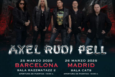 Axel Rudi Pell España 2025