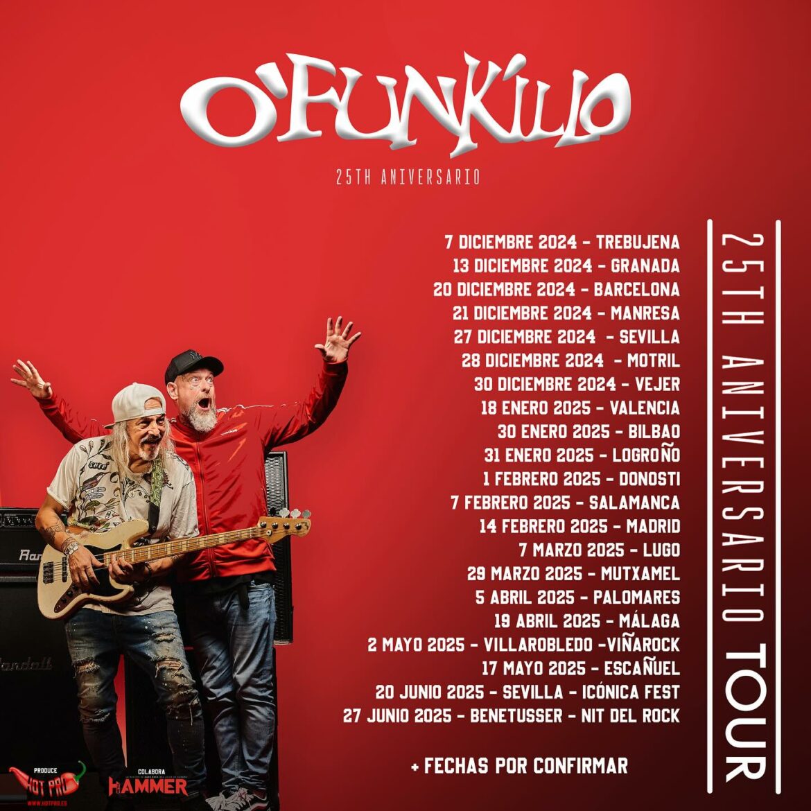 O´Funk´illo Gira 25 Aniversario