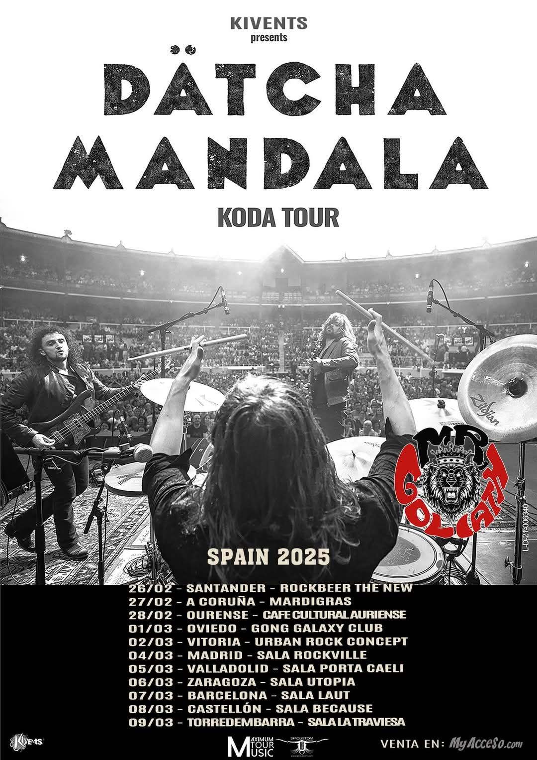 Dätcha Mandala + Mr. Goliath Gira España 2025