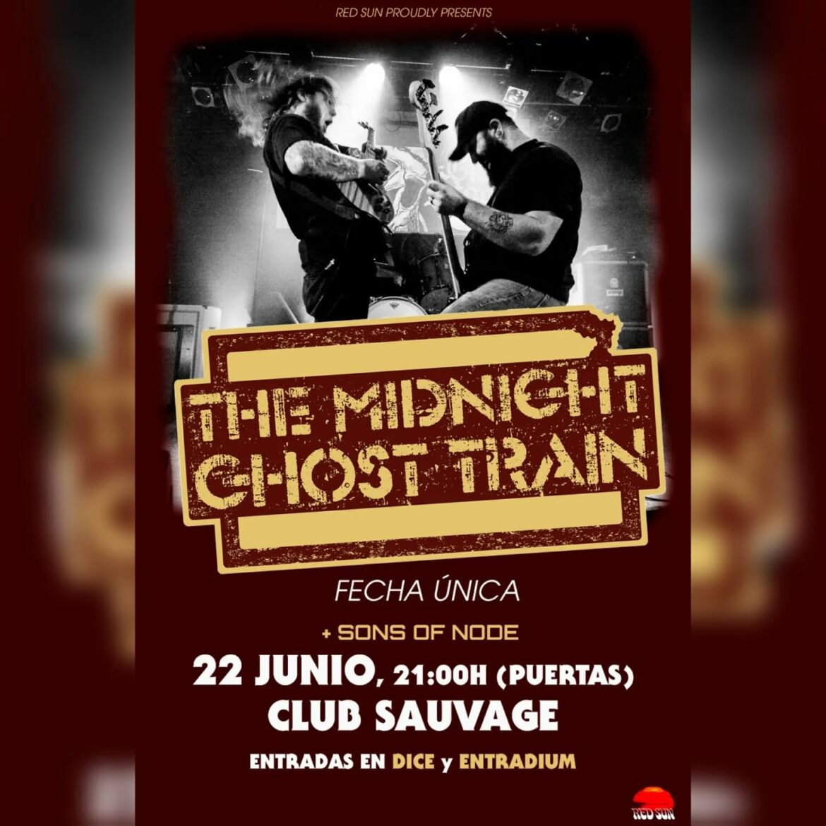 The Midnight Ghost Train España 2025