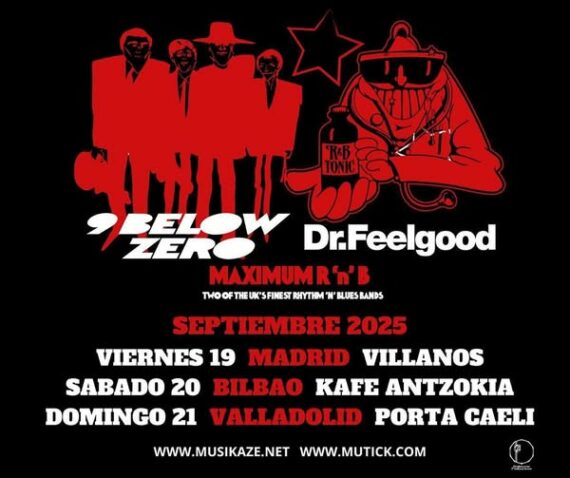 Dr. Feelgood + Nine Below Zero España 2025