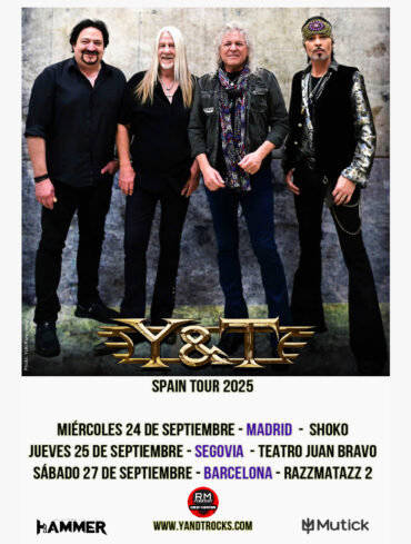 Y&T Gira España 2025